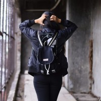Jual Tas Ransel Backpack - Rayleigh Caitlyn & Blair Dublin Silky Black Murah