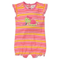 Jual grosir romper turtle colour stripe Murah
