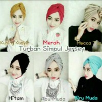 Jual 2 Pcs Turban Simpul Dewasa Murah
