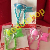 Jual Baby Pacifier Holder (Rantai jepit dot/empeng) ~ Cute Baby Murah