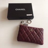 Jual Chanel Keychain Holder Replica Mirror Marron Murah