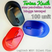 Jual Mouse Wireless Logitech M331 Silent Plus ORIGINAL - Body M280 Retouch Murah