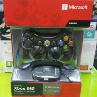 Jual Stick Stik Xbox 360 Wireless Controller Bundle Receiver ORI Murah