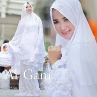 Super Premium Quality Mukena RUFFLE Al Gani Original Sale!
