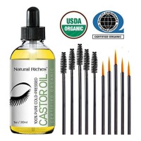 Jual Pure Organic Cold Pressed Castor Oil Eyelash Serum by Natural Riches Murah