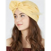 Jual bow turban ribbon instan Murah