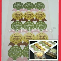 Jual Sticker packing baking kur cookies tempelan post it sticky it kue roti Murah