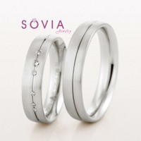 cincin palladium untuk tunangan dan pernikahan desain baru simpel