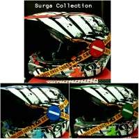 Helm KYT Cross Over Verboden red / green / blue