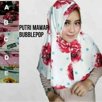 Jual JILBAB ANTEM MAWAR / KERUDUNG TALI / HIJAB BUBBLE /BERGO SANTAI CASUAL Murah