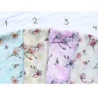Jual Grosir segiempat motif bunga | hijab square Murah