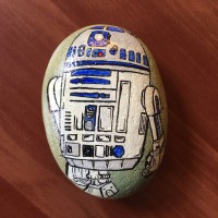 Jual Batu Lukis Star Wars (R2-D2) Murah