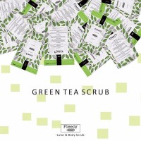 Jual FLEECY FACE & BODY SCRUB GREEN TEA Murah