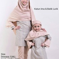 Jual Baju Muslim Couple Ibu dan Anak Murah