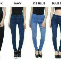 Jual Celana Jeans Pinggang Karet Soft Murah