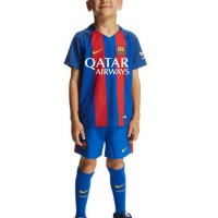 Jual JERSEY BAJU KAOS KOSTUM BOLA KID ANAK BARCELONA BARCA HOME 2016/2017 Murah