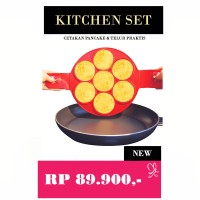 Jual Kitchen Set Cetakan Pancake & Telur Praktis Murah