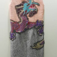 Jual 100% BRAND NEW DRESS w/ DRAGON EMBROIDERY APPLIQUE SIZE S Murah