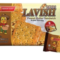 Jual Lavish Peanut Butter Sandwich Crackers Murah