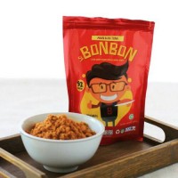 Jual si bonbon abon non MSG ikan tuna,lele,cakalang,eby,ayam. Murah