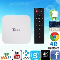 Jual Android Tv Box TX95 Amlogic S905X 2G/16G Android 6.0 802.11AC WIFI Murah