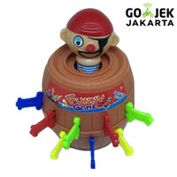 Jual King Pirate Roulette Game Lucky Barrel | Mainan Anak Murah