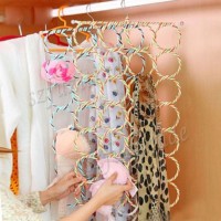Jual SCARF RACK Hanger Gantung Syal Jilbab Dasi - 28 RING Murah