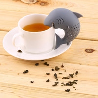 Jual KS094 Shark Tea Strainer Infuser Penyaring Teh Hiu Tea Bag Herbal Spi Murah