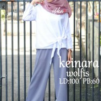 Jual produsen baju atasan wanita blouse murah blus gamis ilka keinara Murah