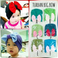 Jual Turban Bayi/ Anak Big Bow Pita Murah