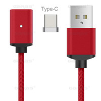 Jual NYLON Magnetic Charger USB Type C Xiaomi Samsung LG Nintendo Switch Murah