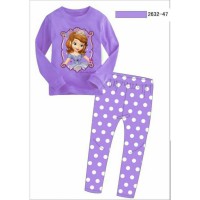 Jual SALE!!! Piyama Caluby - Sofia Purple Polka Murah