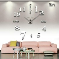 Jual DIY Gaint Wall CLock 80-130cm Diameter - Jam Dinding Murah