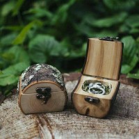 Jual ring box kotak cincin wedding rustic vintage lamaran nikah engagement Murah