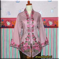 Jual Kebaya Encim Warna Pink| Kebaya Nyonya | Kebaya Betawi Murah