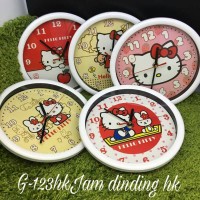 Jual JAM DINDING HELLO KITTY Murah