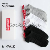 Jual PREMIUM HIDDEN SOCKS KAOS KAKI PENDEK SUPREME PRIA/WANITA Murah