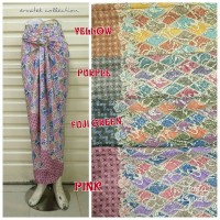 Jual Rok Lilit Serut R041 Semi Sutera | Wrap Skirt | Bawahan Kebaya Murah