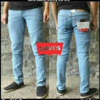Jual Celana Jeans Slim Fit - Skinny Levis Biru Muda Murah