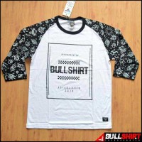 Kaos raglan aplikasi original / kaos distro raglan 3/4 / kaos aplikasi