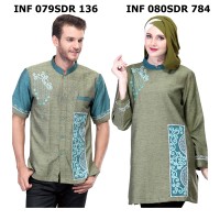 Jual BAJU MUSLIM PRIA DAN WANITA / SARIMBIT / COUPLE / KOKO / GAMIS - 7 Murah