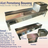 Jual Alat Pengiris Bawang/kentang/manual stainless steel(serbaguna) Murah