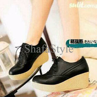 BARU!!! Sepatu Platform Wedges Wanita SDW75