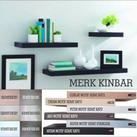 Jual 20x20x4cm Rak Dinding/Ambalan/Melayang/Floating Shelf MERK KINBAR A393 Murah