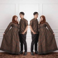 Jual batik couple gamis keren Murah