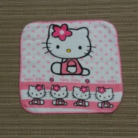 Jual PROMO !! Saputangan Handuk Mini Motif Karakter Hello Kitty Murah