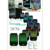 Jual Speaker Aktif LED DAZUMBA DW766 - Bluetooth, USB, SD, Aux In Murah