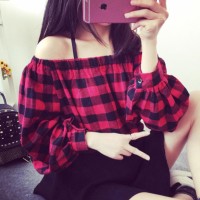 Jual kemeja big size besar xxl vintage atasan wanita pakaian dress murah Murah