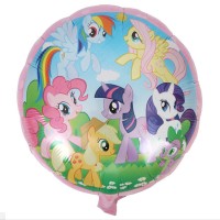 Jual Balon Foil Little Pony round Murah