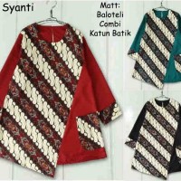 58202/tunik batik/blouse muslim/kemeja bigsize/baju jumbo/batik couple